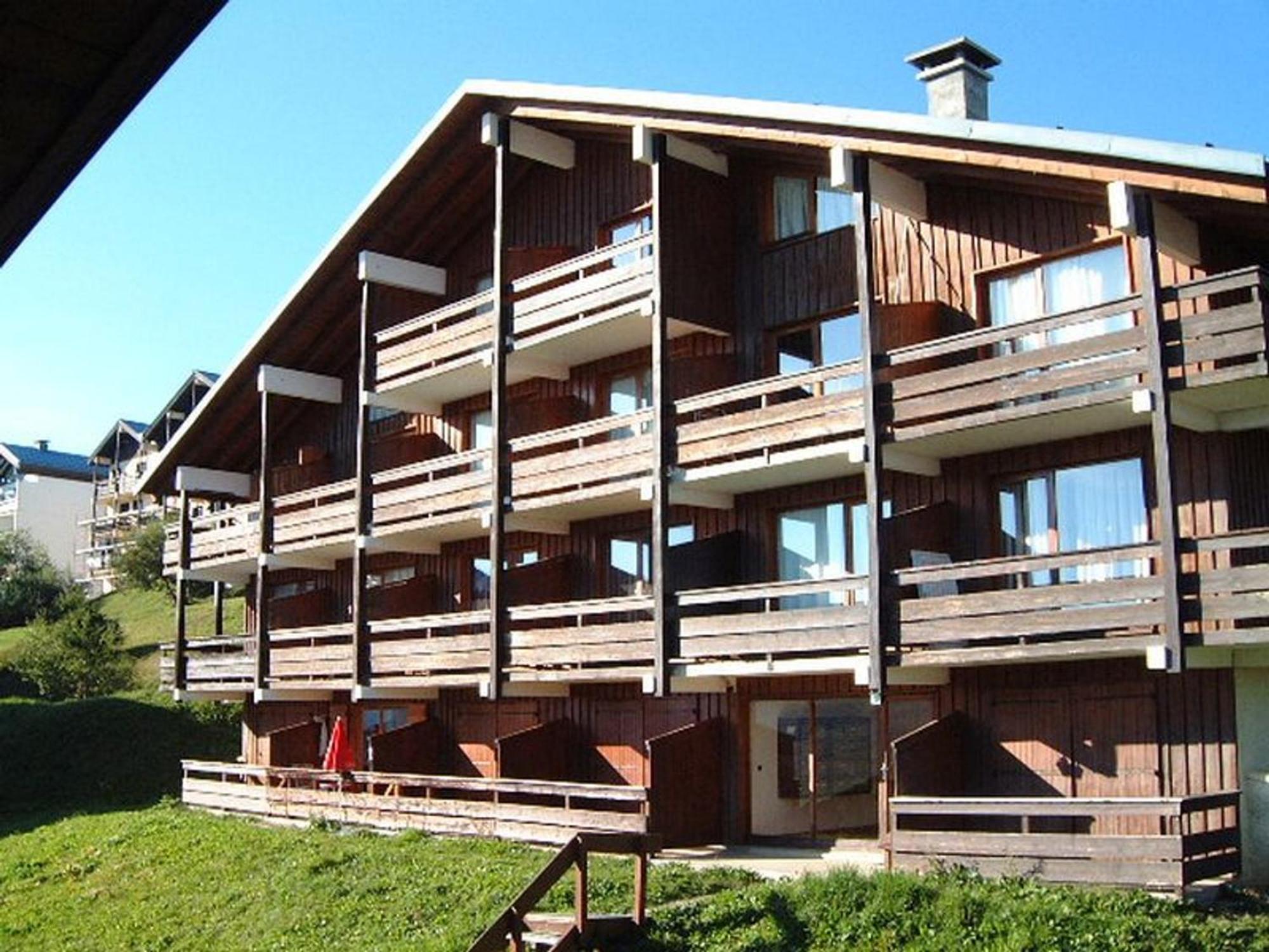 Ferienwohnung Les Saisies - 2 Pieces Mezzanine Pour 7 Pers Avec Balcon Sud - Fr-1-293-10 Exterior foto